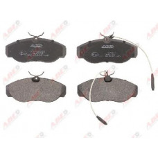 Комплект тормозных колодок передн.ABE  CITROEN JAMPER