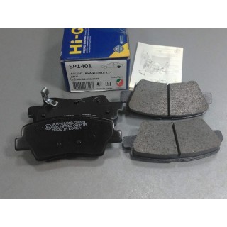 Тормозные колодки задн. (SANGSIN) HYUNDAI TUCSON, ACCENT, ELANTRA 11- KIA SOUL 1.6 09- SP1401 499 р.