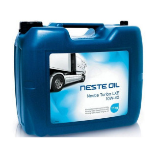 Моторное масло Neste Turbo LXE 10W40 71322 полусинтетика (API CI-4/SL) 20 литров (17 кг) 10W40 2 302 р.