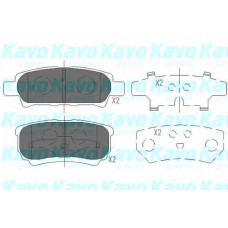 Комплект тормозных колодок, дисковый тормоз  KAVO PARTS