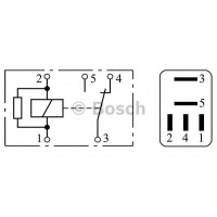 Реле поворотов 5 кон. (пр-во Bosch)