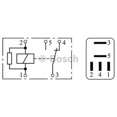 Реле поворотов 5 кон. (пр-во Bosch)