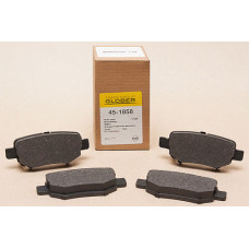 Колодки тормозные задние (GLOBER)