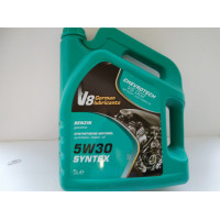 Моторное масло V8 (CHEVROTECH) 5W30 Syntex SM/CF , 5 л