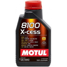Масло моторное синтетика 5W40 (MOTUL) X-CESS 1L, 368201, 8100, 102784