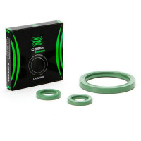 Сальник вала коленчатого ВАЗ 2108-2112 (к-кт 3 шт) п/э уп., ЭКСТРИМ