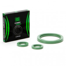 Сальник вала коленчатого ВАЗ 2108-2112 (к-кт 3 шт) п/э уп., ЭКСТРИМ