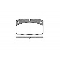 Колодка торм. OPEL ASCONA, CORSA, KADETT передн. (пр-во REMSA)