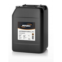 Концентрированная охлаждающая жидкость антифриз СИНИЙ Rovas Antifreeze LL R11 20L  цена за 1 литр