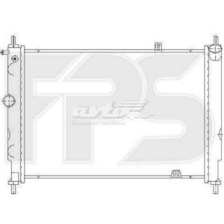Радиатор системы охлаждения OPEL: ASTRA F 1.4i 16V/1.6i 16V/1.7D/1.8i/1.8i 16V/2.0i/2.0i 16V 91-98 FP52A275 1 598 р.