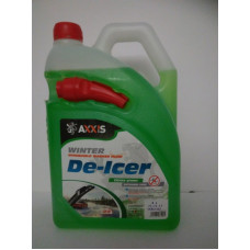 Омыватель стекла зимний -22 Citrus green (канистра с лейк.) 4л  AXXIS
