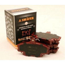 Колодки тормозные передние (пр-во SHAFER) Renault Logan, Clio || 