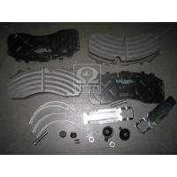 Колодка торм. диск. E-BRAKE (компл. на ось) BPW, DAF XF95, IVECO, MB ACTROS, SAF (пр-во Winnard)