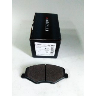 Колодка тормозные передний под ABS, A11-6GN3501080, A116GN3501080 (пр-во Intelli) Chery Amulet D216E 214 р.