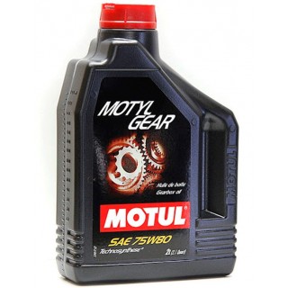 Трансмиссионные масла (MOTUL) MOTYLGEAR 75W80 (2L) для механич.коробок 823402 748 р.