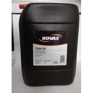 Масло трансмиссионное синтетическое ROVAS 75W90 на розлив цена за 1л API GL-5/GL-4 20L 75W90 225 р.