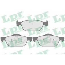 Комплект тормозных колодок передн. LPR HONDA ACCORD Комплект тормозных колодок передн. LPR HONDA ACCORD