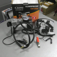 Компрессор премиум 37 л/мин., 10 атм, 12 В, 15 А, переходник на прикуриватель LAVITA