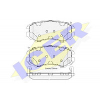 Тормозные колодки передн. ICER  HYUNDAI ELANTRA 