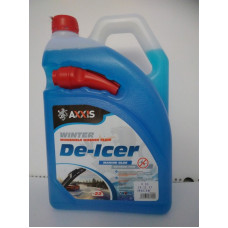 Омыватель стекла зимний -22°C Marine blue (канистра с лейк.) 4л  AXXIS