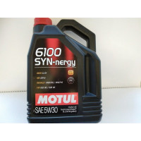 Масло моторное синтетика 5W30 (MOTUL) SYN-NERGY 5L, 838351, 6100, 107972