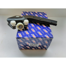 Ролик боковой правой сдвижной двери нижний с рычагом (6397601747) VITO 639 (пр-во KEMP)