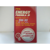 Масло моторное 5W30 MANNOL OEM ENERGY FORMULA  JP Nissan,Mitsubishi,Suzuki,Toyota,GM,Hyundai,Kia  4L