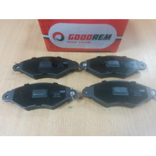 Колодки тормозные передн. GOODREM Kangoo 97-08 (Bosch)