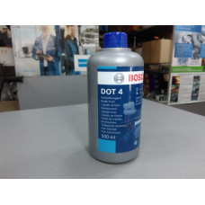 Жидкость тормозная 0,5л (пр-во BOSCH)  DOT4,DOT-4, ДОТ4, ДОТ-4