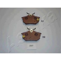 Комплект тормозных колодок, дисковый тормоз ASHIKA MITSUBISHI CARISMA 