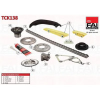 Комплект цели привода распредвала  FAI AutoParts TRANSIT фургон 2.4 TDCi [RWD] 06`-14`	JXFC