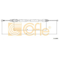 Трос, ручника правый L1/L2 1598/1465 (пр-во COFLE) TRAFIC/VIVARO