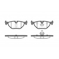 Комплект тормозных колодок задние REMSA BMW 3