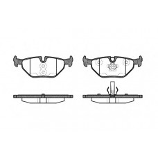 Комплект тормозных колодок задние REMSA BMW 3