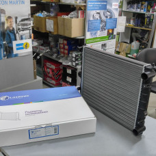 Радиатор охлаждения Таврия, 1101, 1102, 1103 алюм Лузар, LUZAR LRc 0410, 1102-1301012, 11021301012