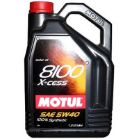 Масло моторное синтетика 5W40 (MOTUL) X-CESS 4L, 104256, 368207, 8100