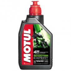 Масло моторное синтетика 10W40 (MOTUL) SCOOTER EXPERT 4T (1L) 105935, 831701